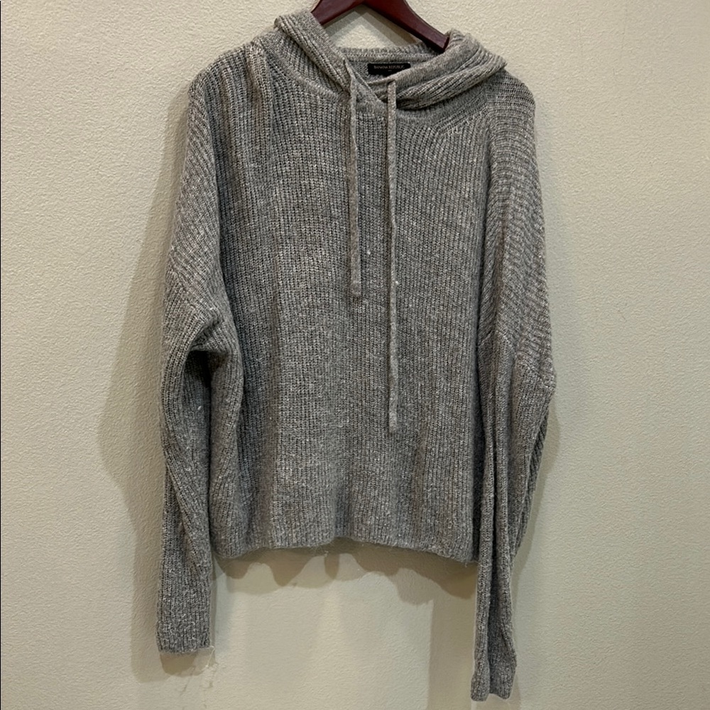 Banana Republic Gray Cowl Neck Sweater